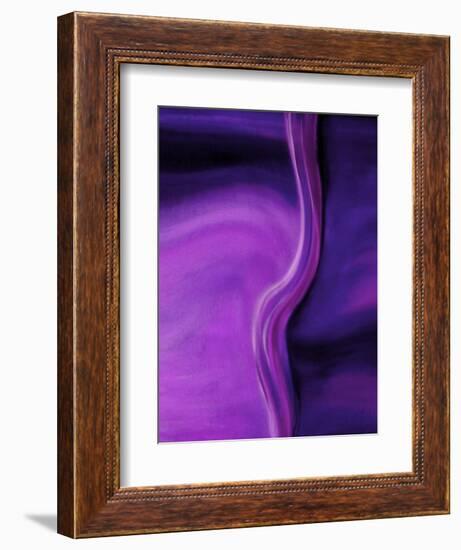 Shades of Purple II-Ruth Palmer 2-Framed Art Print