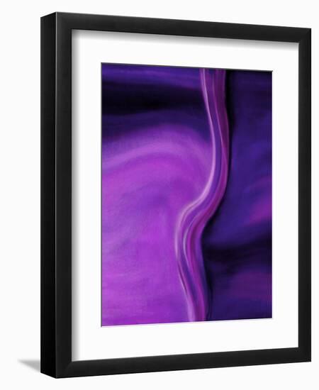 Shades of Purple II-Ruth Palmer 2-Framed Art Print