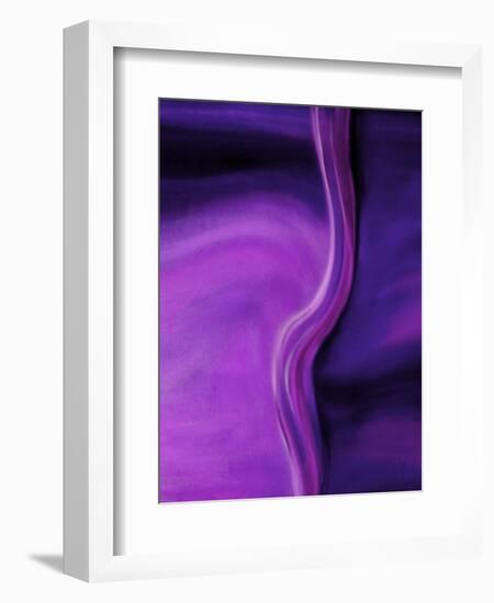 Shades of Purple II-Ruth Palmer 2-Framed Art Print