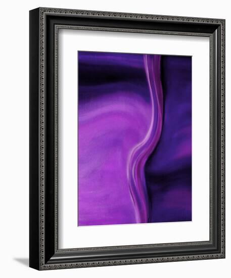 Shades of Purple II-Ruth Palmer 2-Framed Art Print