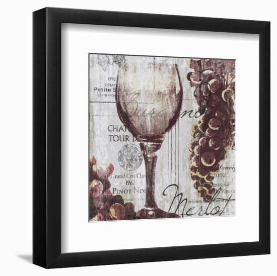 Shades of Red I-Tandi Venter-Framed Art Print