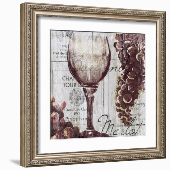 Shades of Red I-Tandi Venter-Framed Giclee Print