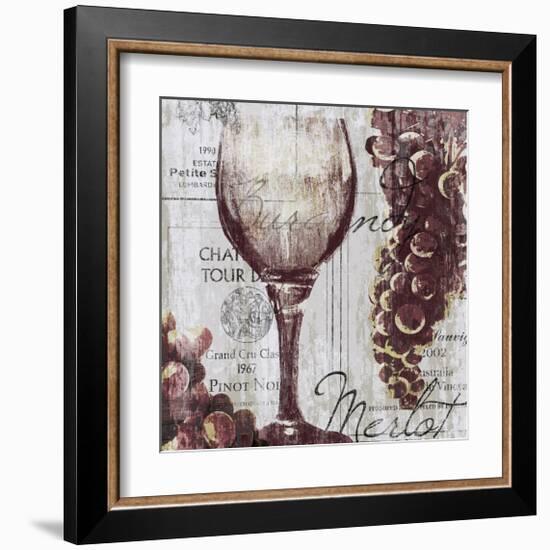 Shades of Red I-Tandi Venter-Framed Giclee Print