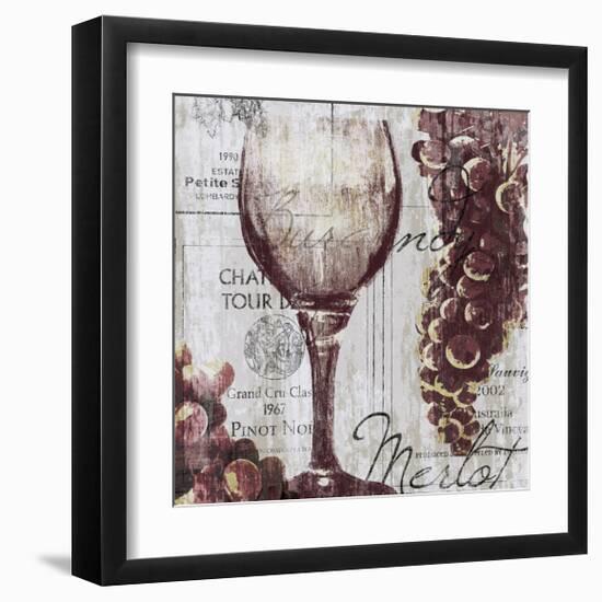 Shades of Red I-Tandi Venter-Framed Giclee Print