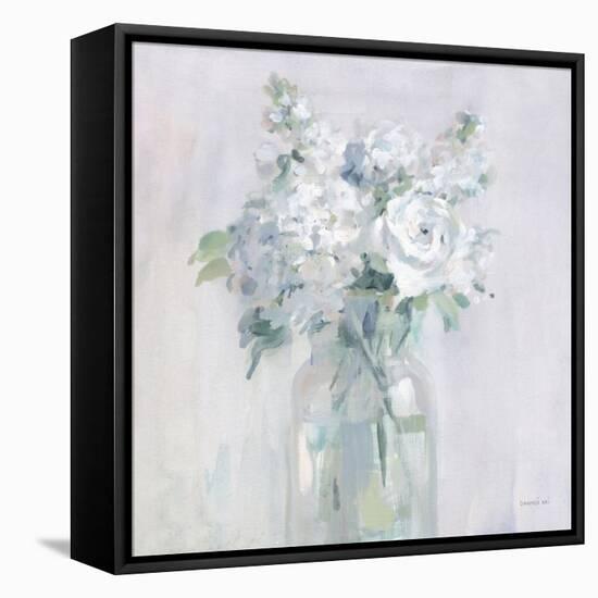 Shades of White Bouquet-Danhui Nai-Framed Stretched Canvas