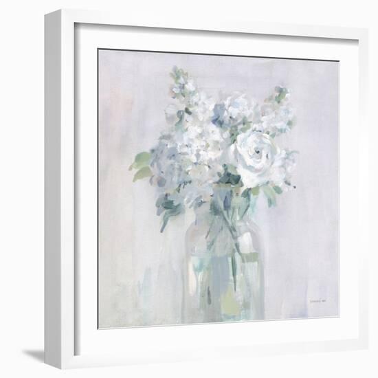 Shades of White Bouquet-Danhui Nai-Framed Art Print