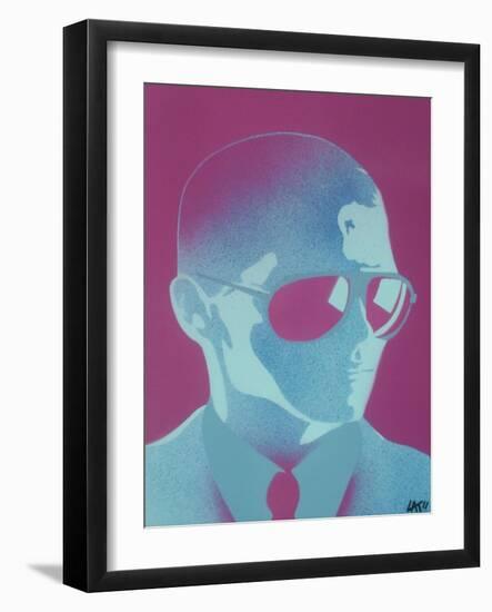 Shades-Abstract Graffiti-Framed Giclee Print