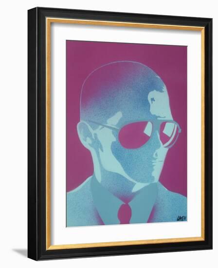 Shades-Abstract Graffiti-Framed Giclee Print