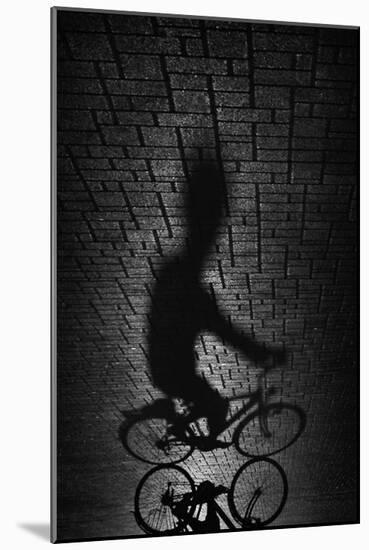 Shadow Bike-Antonio Grambone-Mounted Giclee Print