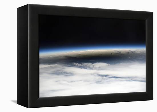 Shadow Cast by 2017 Total Solar Eclipse-null-Framed Premier Image Canvas