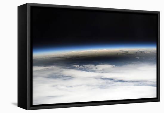 Shadow Cast by 2017 Total Solar Eclipse-null-Framed Premier Image Canvas