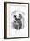 Shadow Drawing. C.H. Bennett, Porcupine-Charles H Bennett-Framed Premium Giclee Print