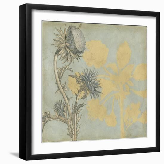 Shadow Floral I-Megan Meagher-Framed Premium Giclee Print