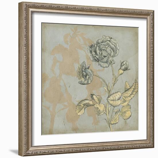 Shadow Floral IV-Megan Meagher-Framed Art Print