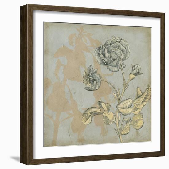 Shadow Floral IV-Megan Meagher-Framed Art Print