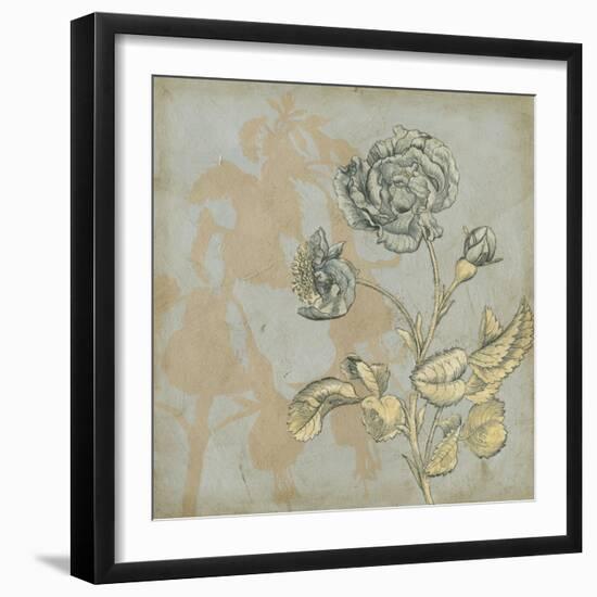 Shadow Floral IV-Megan Meagher-Framed Art Print