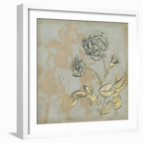 Shadow Floral IV-Megan Meagher-Framed Art Print