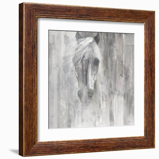 Shadow Gray-Albena Hristova-Framed Art Print