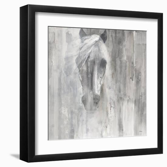 Shadow Gray-Albena Hristova-Framed Art Print