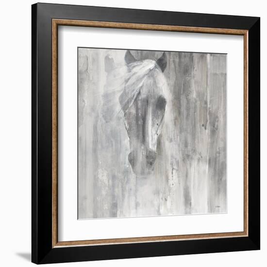 Shadow Gray-Albena Hristova-Framed Art Print