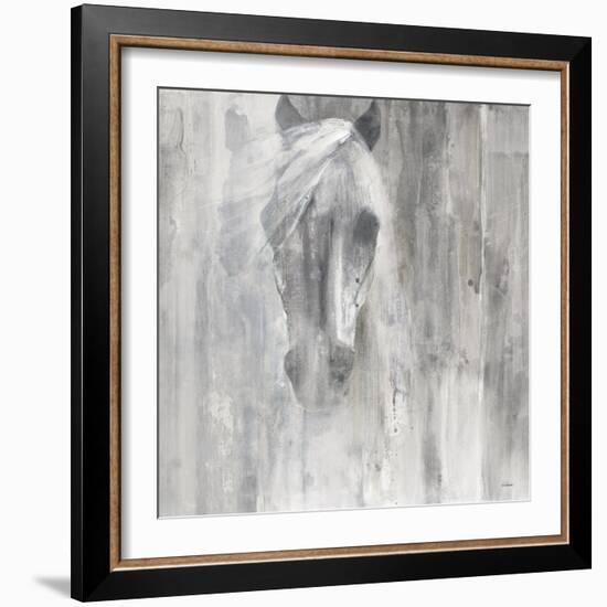 Shadow Gray-Albena Hristova-Framed Art Print