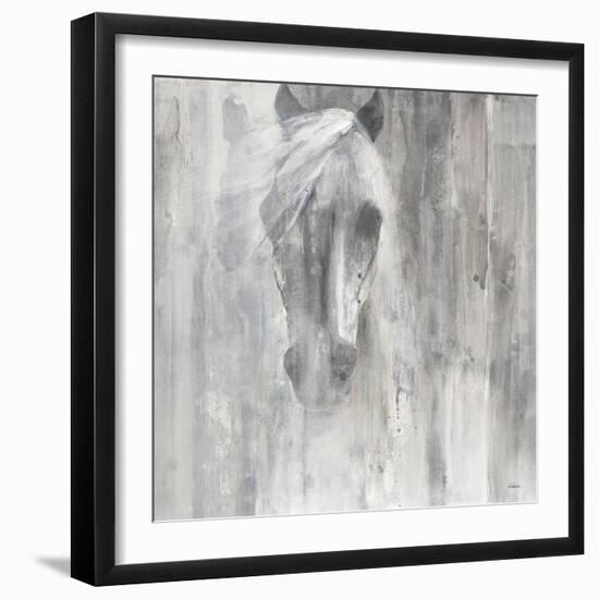 Shadow Gray-Albena Hristova-Framed Art Print