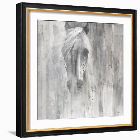 Shadow Gray-Albena Hristova-Framed Art Print