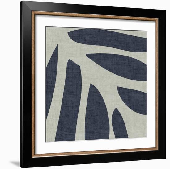 Shadow Leaf I-Mali Nave-Framed Giclee Print