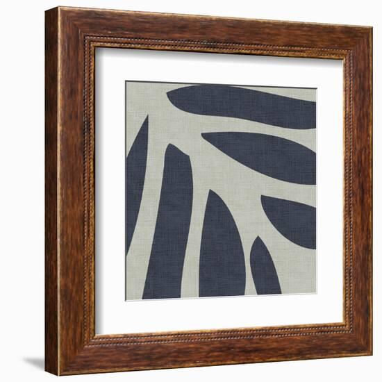 Shadow Leaf I-Mali Nave-Framed Art Print