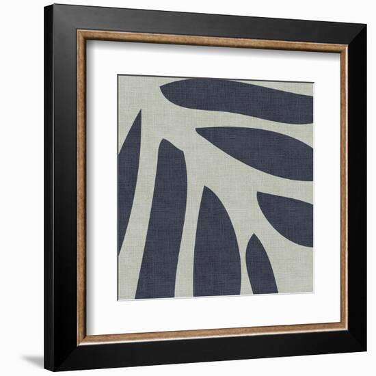 Shadow Leaf I-Mali Nave-Framed Art Print