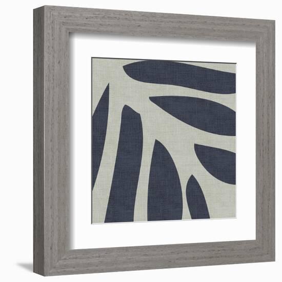 Shadow Leaf I-Mali Nave-Framed Art Print