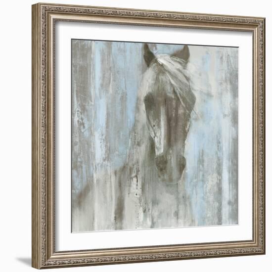 Shadow Light v.2 on Blue-Albena Hristova-Framed Premium Giclee Print