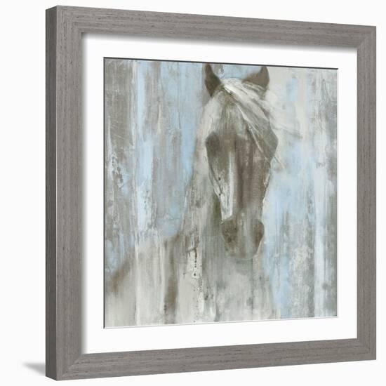 Shadow Light v.2 on Blue-Albena Hristova-Framed Premium Giclee Print