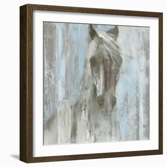 Shadow Light v.2 on Blue-Albena Hristova-Framed Premium Giclee Print