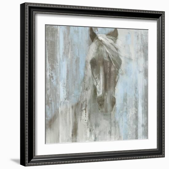 Shadow Light v.2 on Blue-Albena Hristova-Framed Premium Giclee Print