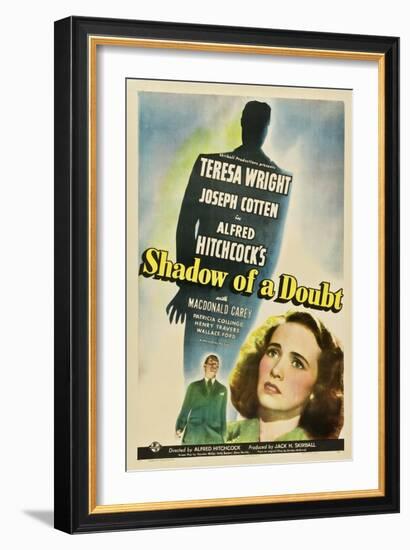 Shadow of a Doubt 1943-null-Framed Giclee Print