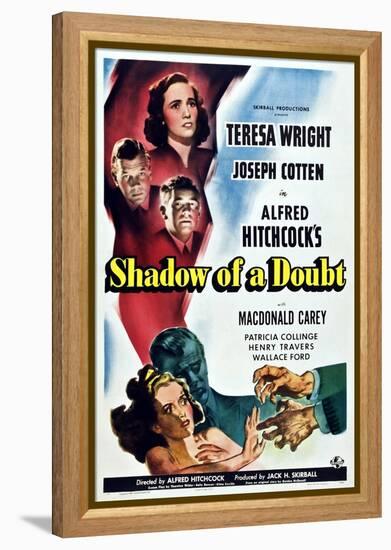 Shadow of a Doubt-null-Framed Stretched Canvas