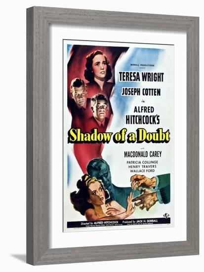 Shadow of a Doubt-null-Framed Art Print