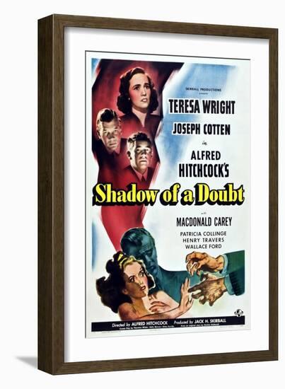 Shadow of a Doubt-null-Framed Art Print