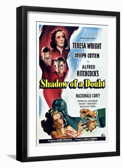 Shadow of a Doubt-null-Framed Art Print