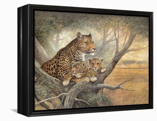 Shadow of Love-Ruane Manning-Framed Stretched Canvas