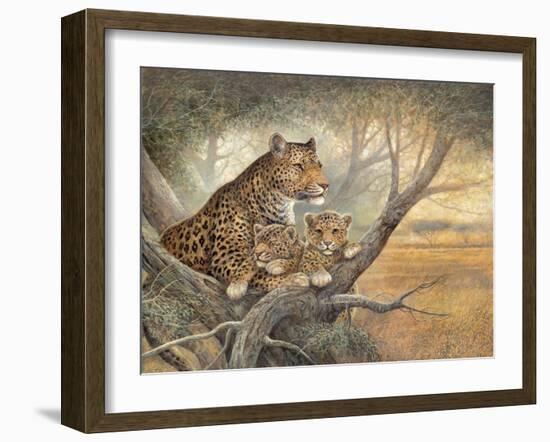 Shadow of Love-Ruane Manning-Framed Art Print