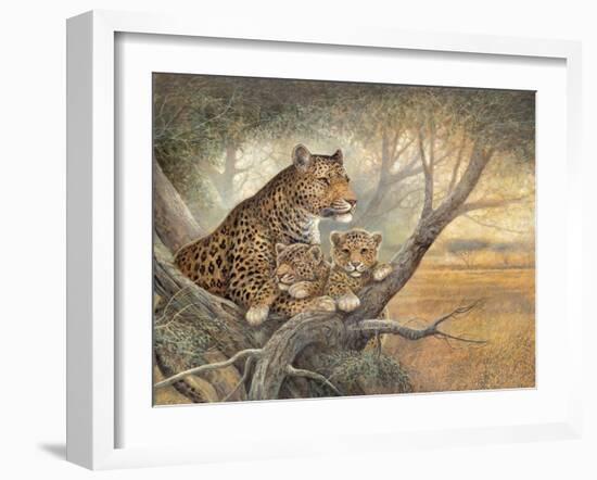 Shadow of Love-Ruane Manning-Framed Art Print