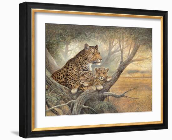 Shadow of Love-Ruane Manning-Framed Art Print