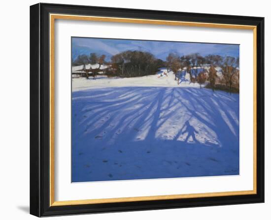 Shadow of Sledger, 2008-Andrew Macara-Framed Giclee Print