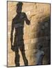 Shadow of Statue of David, Piazza Della Signoria, Florence, Tuscany, Italy, Europe-Martin Child-Mounted Photographic Print