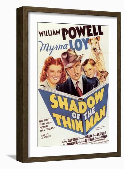 Shadow of the Thin Man, 1941-null-Framed Premium Giclee Print