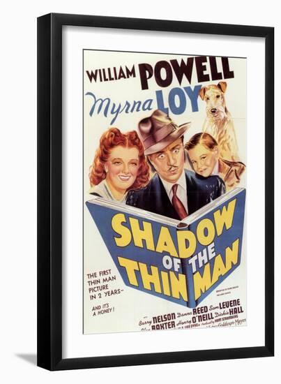 Shadow of the Thin Man, 1941-null-Framed Premium Giclee Print