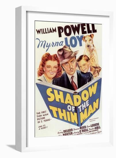 Shadow of the Thin Man, 1941-null-Framed Premium Giclee Print