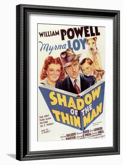 Shadow of the Thin Man, 1941-null-Framed Premium Giclee Print